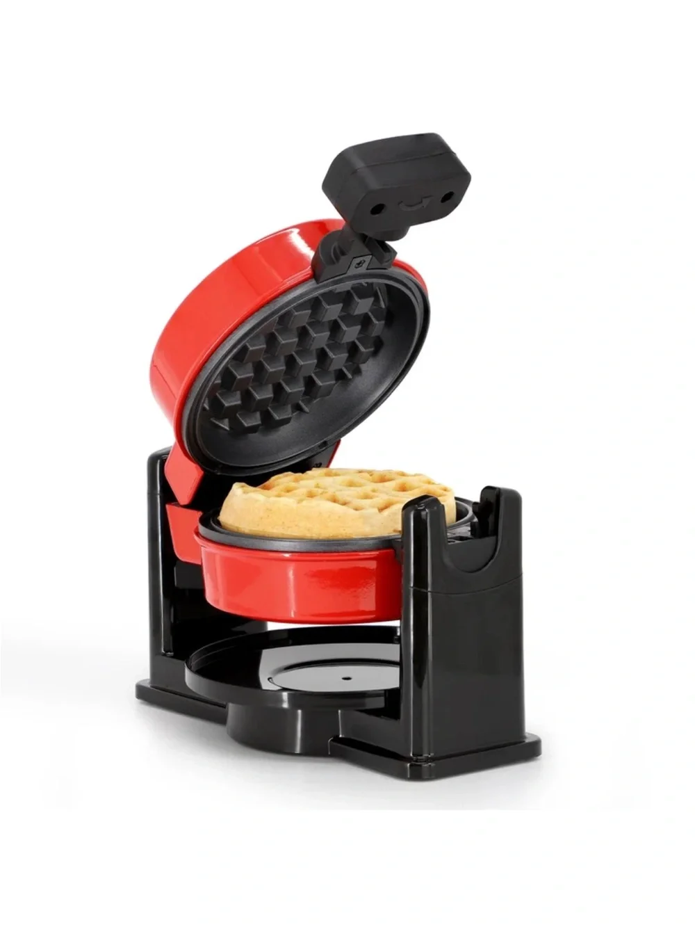 Mega chef Red Compact Electric Mini Waffle Maker